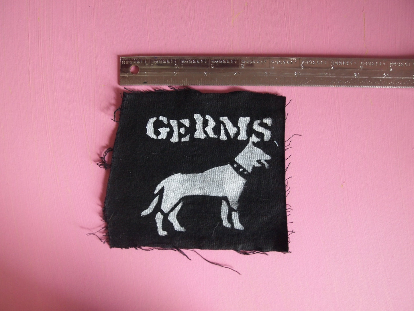 The Germs band Patch