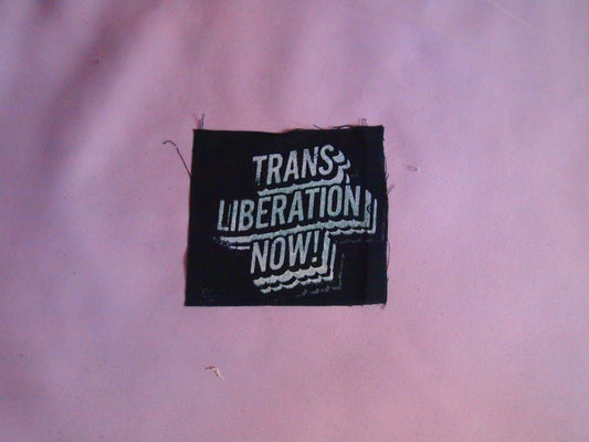 Trans Rights Now! - Bold Activist Patch for Equality