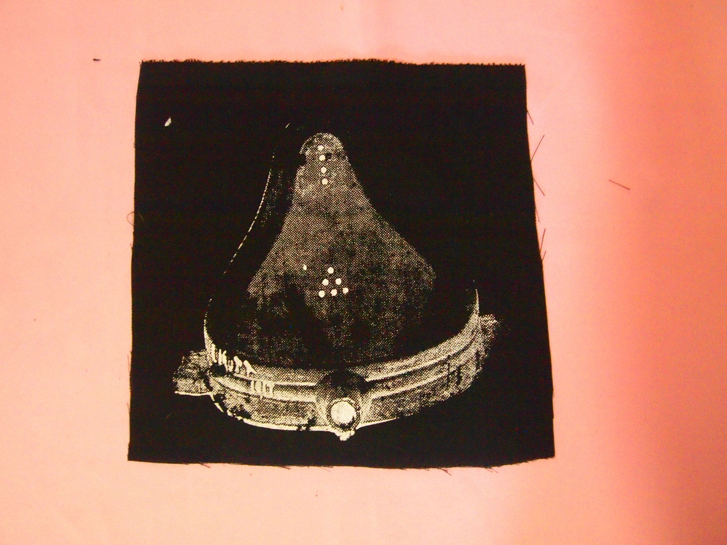 Marcel Duchamp's "Fountain" Back Patch - Iconic Dadaist Art Sew-On Patch