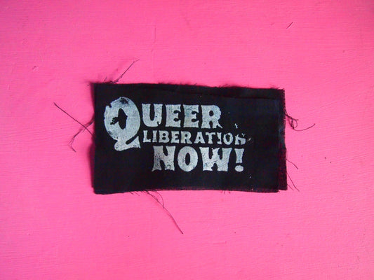 Queer Liberation Now! Patch